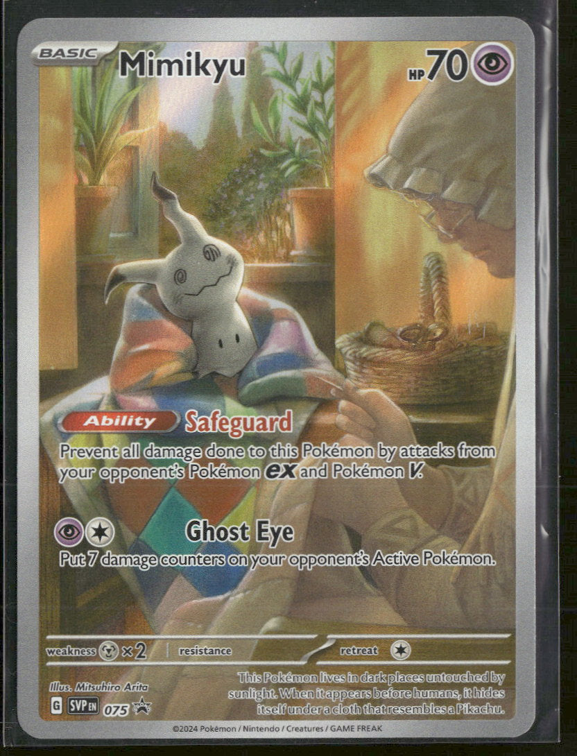 SV: Scarlet & Violet Promo Cards Mimikyu #075