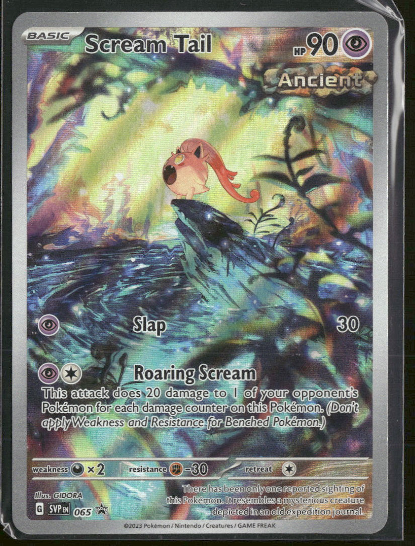 SV: Scarlet & Violet Promo Cards Scream Tail #065