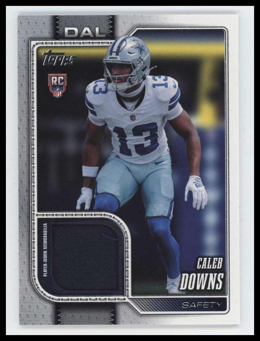 2026 Topps Flagship Real One Rookie Relics Caleb Downs #ROR-CDO