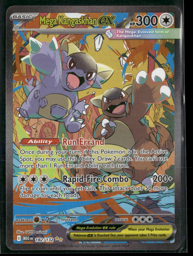 ME01: Mega Evolution Mega Kangaskhan ex #182/132