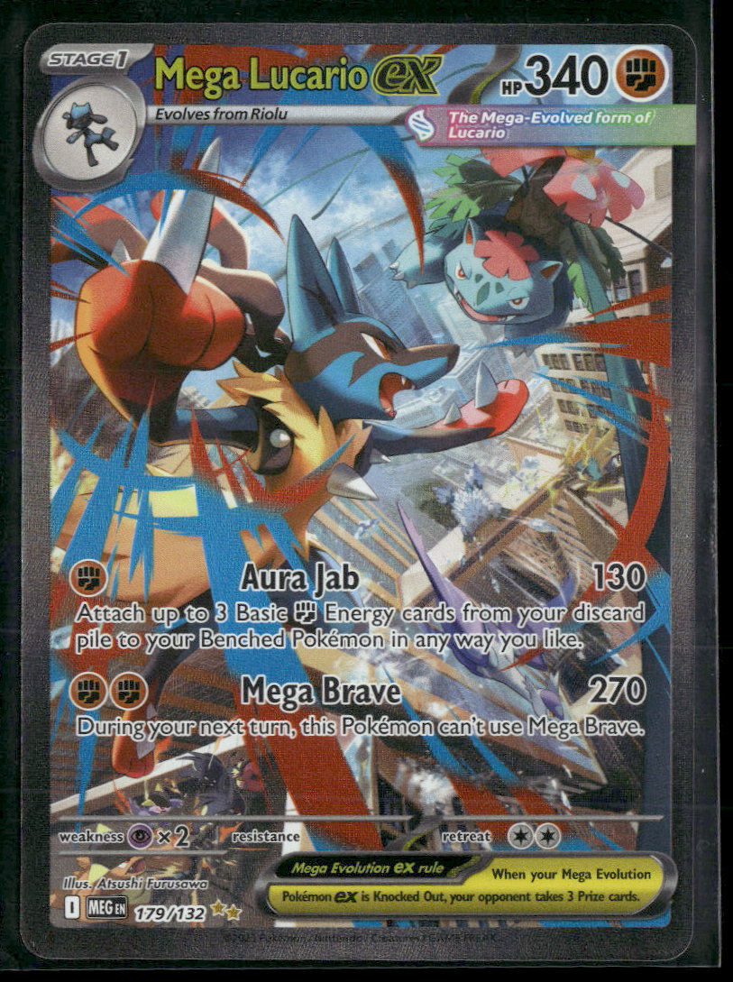 ME01: Mega Evolution Mega Lucario ex #179/132