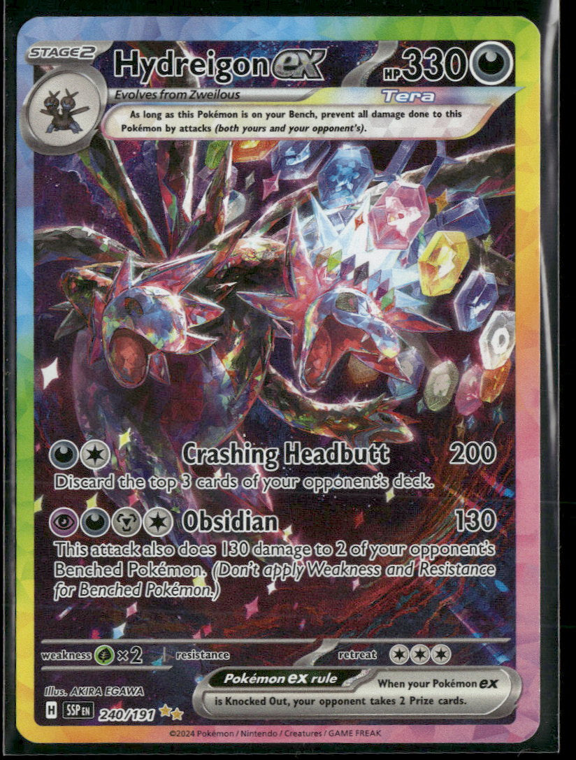 SV08: Surging Sparks Hydreigon ex #240/191