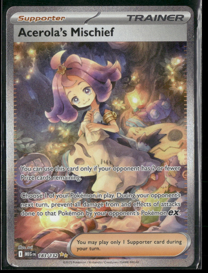 ME01: Mega Evolution Acerola's Mischief #183/132