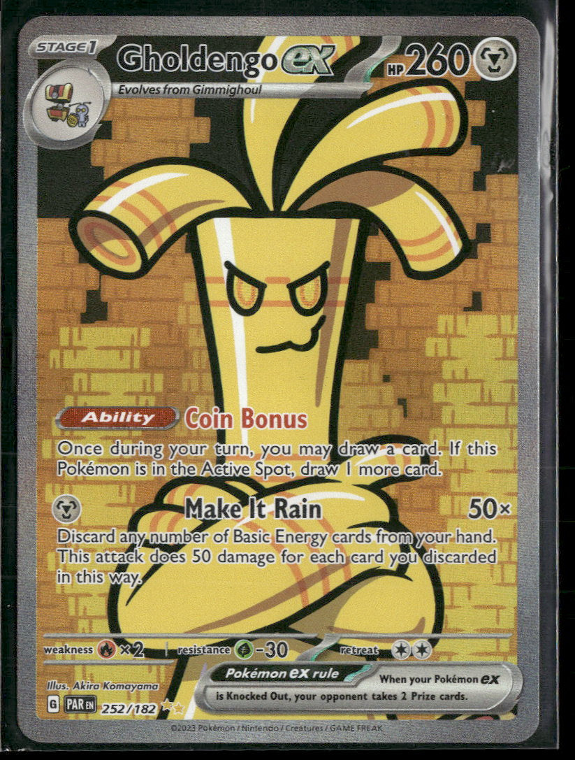 SV04: Paradox Rift Gholdengo ex #252/182