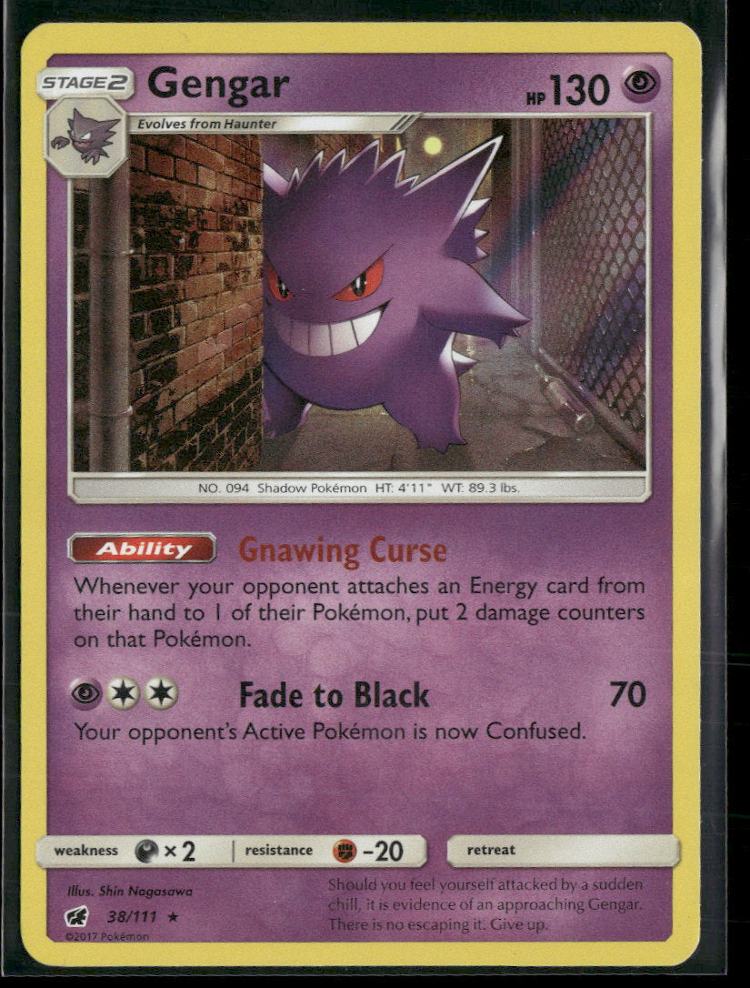 SM - Crimson Invasion Gengar #38/111