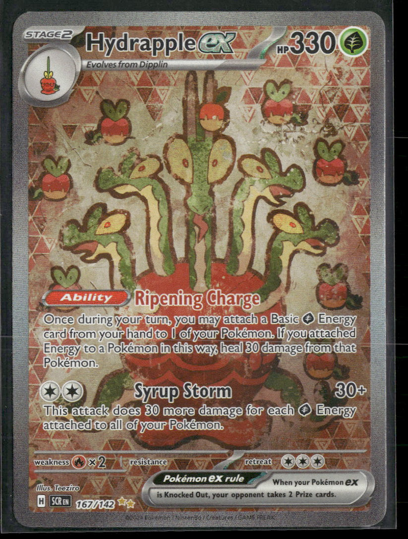 SV07: Stellar Crown Hydrapple ex #167/142