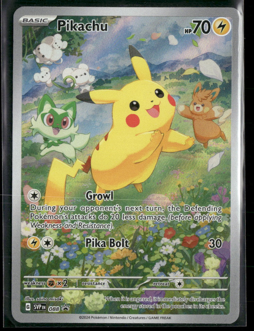 SV: Scarlet & Violet Promo Cards Pikachu #088