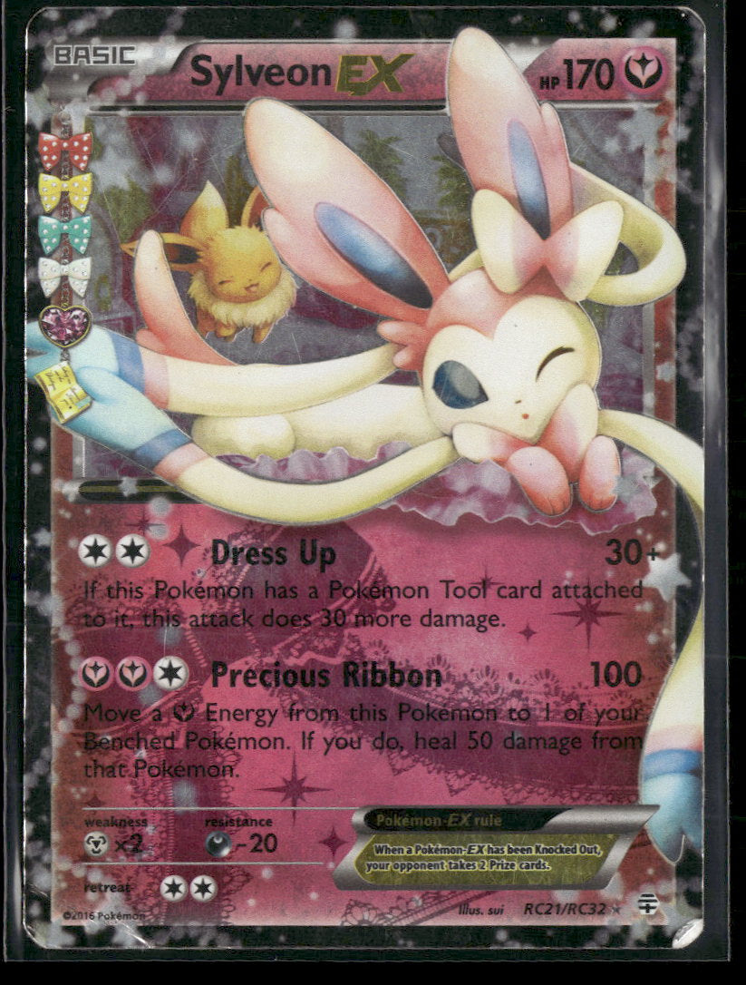 Generations: Radiant Collection Sylveon EX #RC21/RC32 Damaged