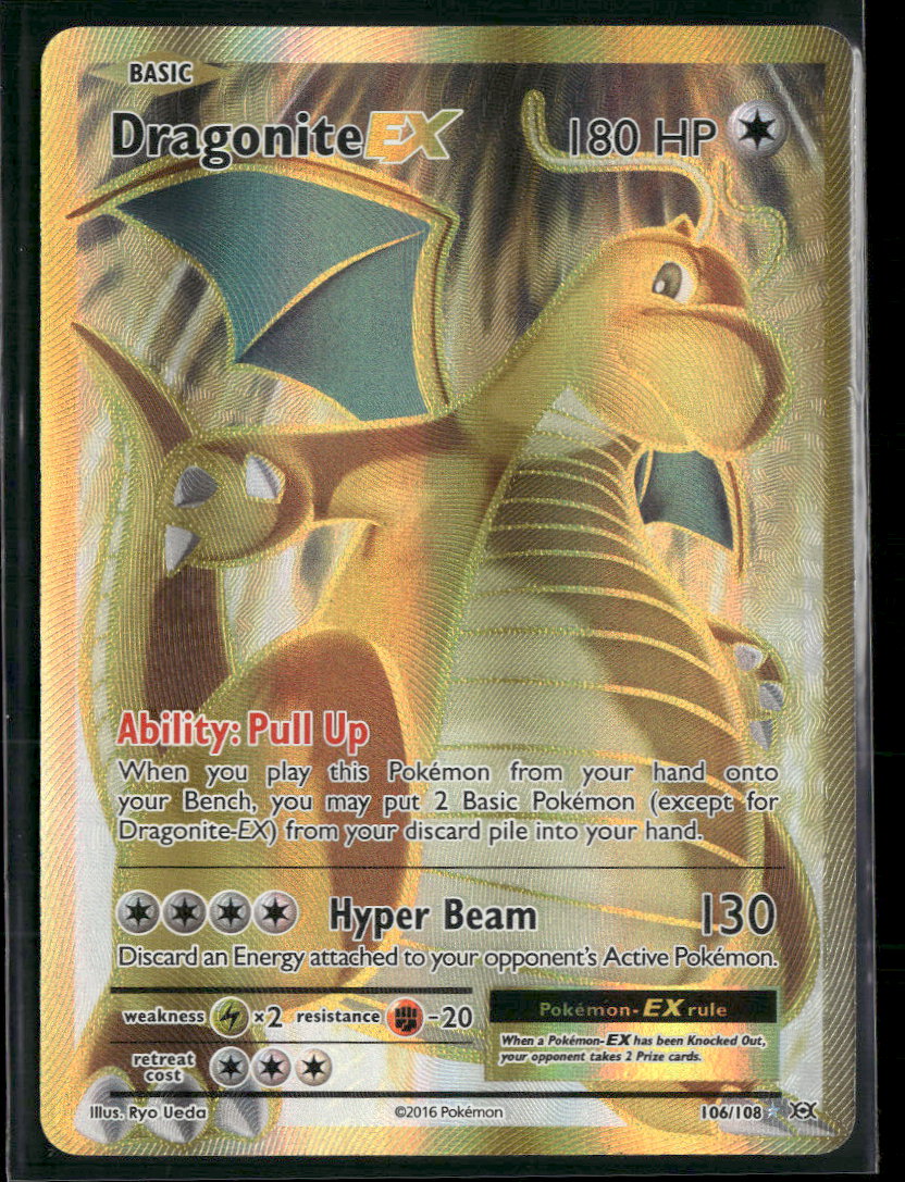 XY - Evolutions Dragonite EX (Full Art) #106/108