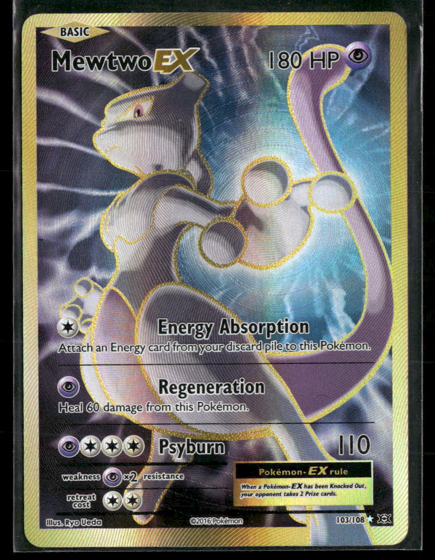 XY - Evolutions Mewtwo EX (Full Art) #103/108