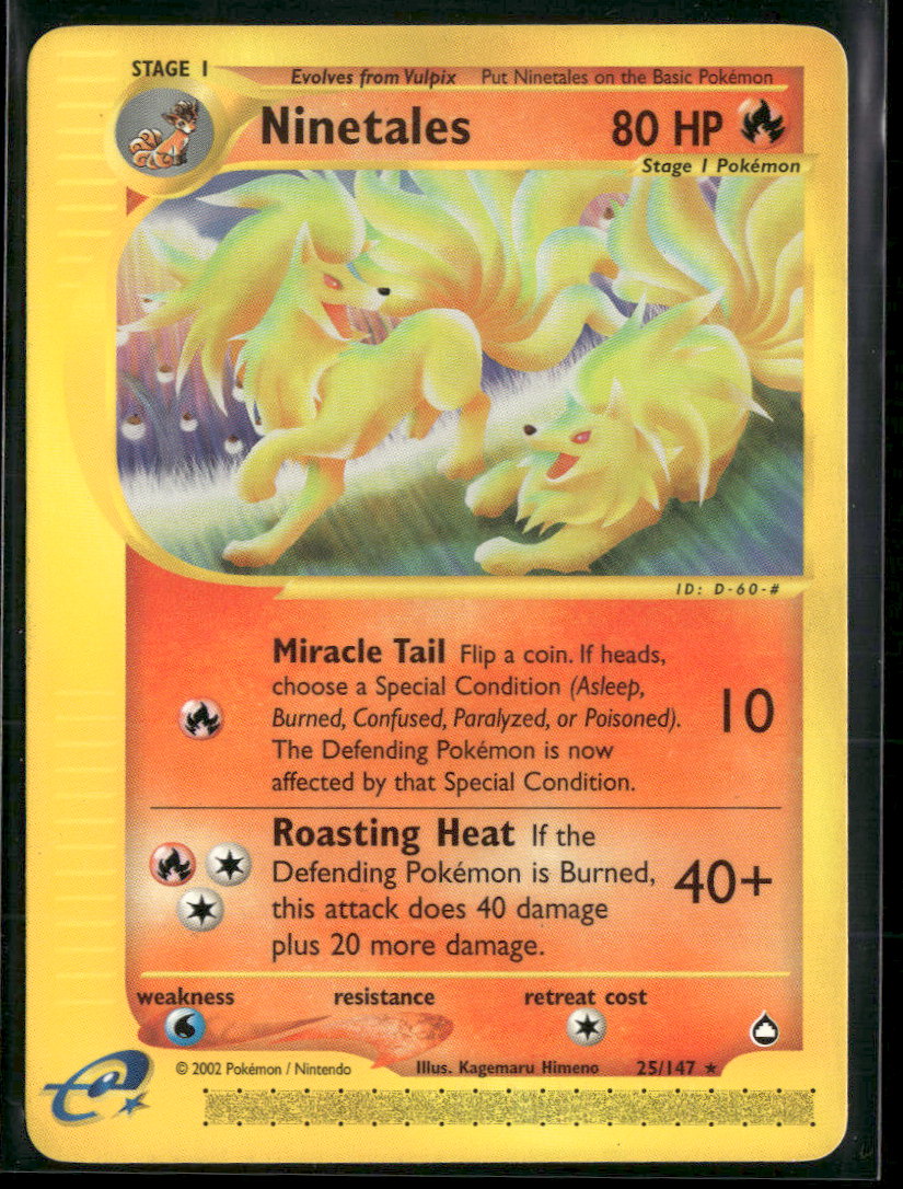 Aquapolis Ninetales #025/147