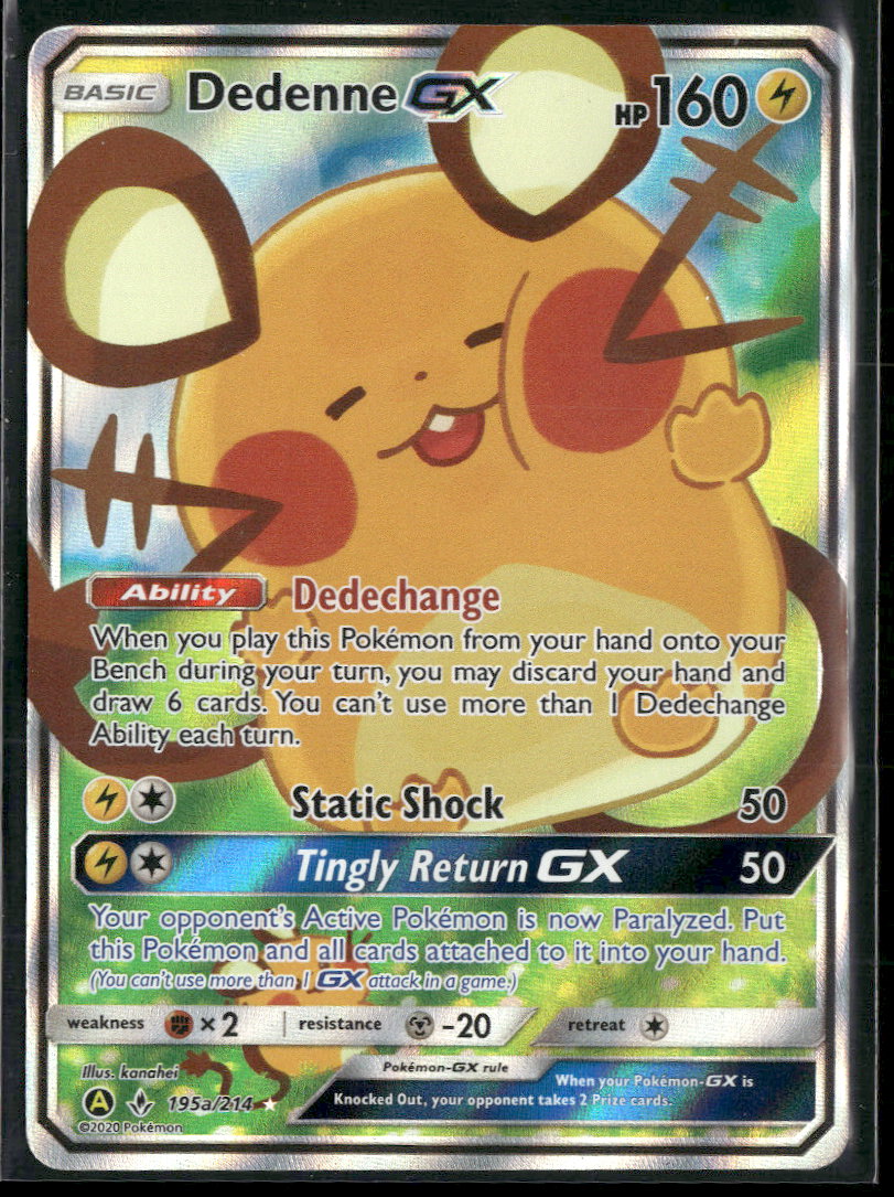 Alternate Art Promos Dedenne GX #195a/214