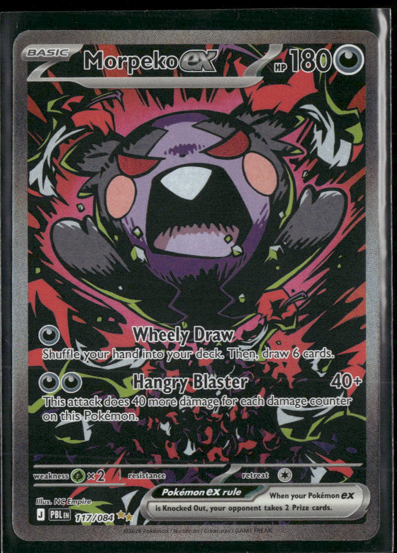 ME05: Pitch Black Morpeko ex #117/084