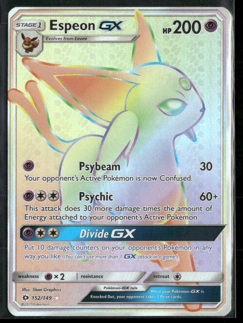 SM Base Set Espeon GX (Secret) #152/149