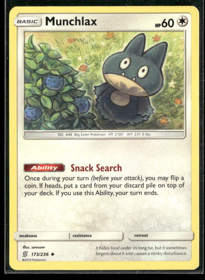 SM - Unified Minds Munchlax #173/236