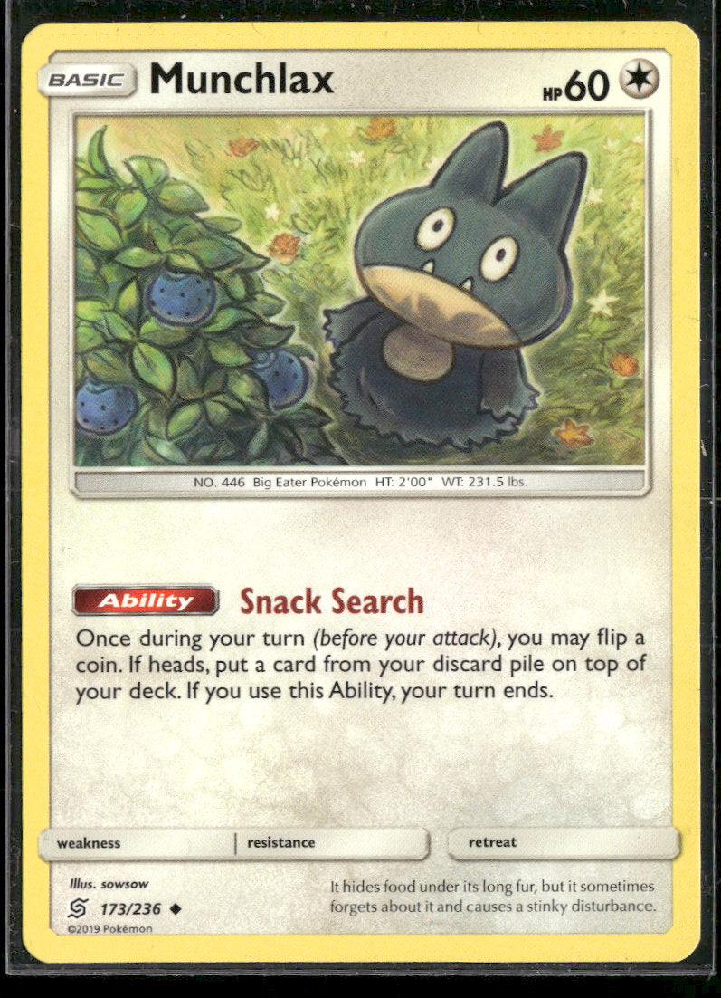 SM - Unified Minds Munchlax #173/236