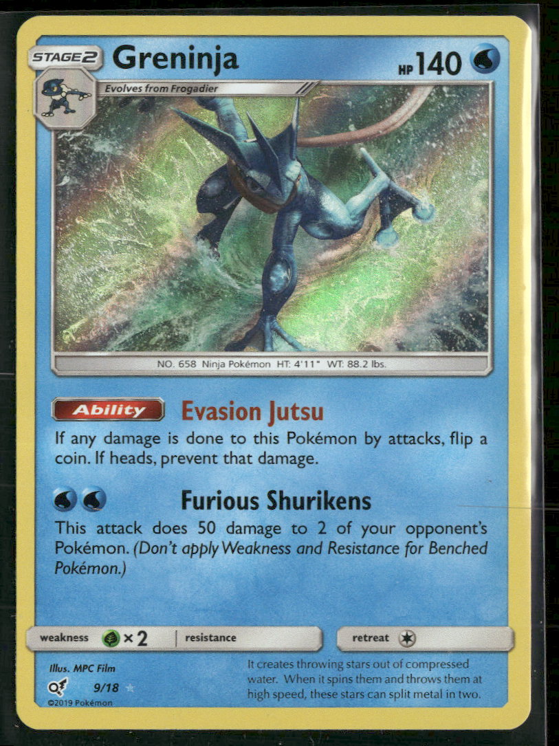 Detective Pikachu Greninja #9/18