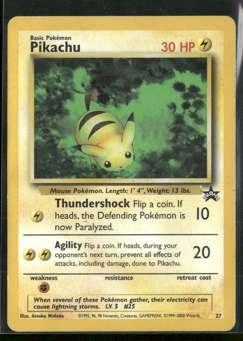 WoTC Promo Pikachu (27) #27/53