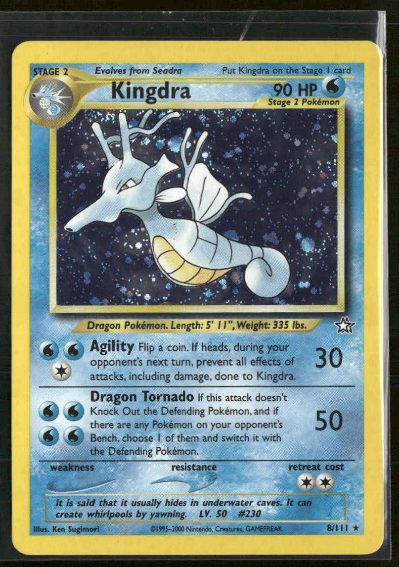 Neo Genesis Kingdra #008/111
