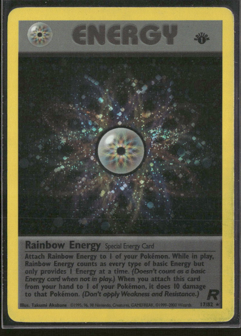 Team Rocket Rainbow Energy (17) #17/82