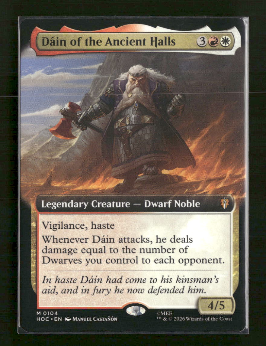The Hobbit: Eternal-Legal Dain of the Ancient Halls (Extended Art) #104