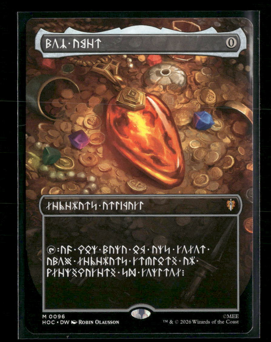 The Hobbit: Eternal-Legal Mox Amber (Borderless) (Dwarvish) #96