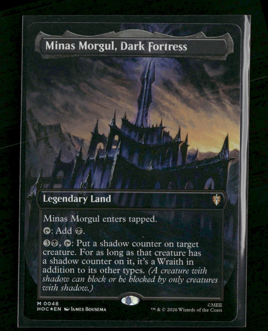 The Hobbit: Eternal-Legal Minas Morgul, Dark Fortress (Borderless) Foil #48