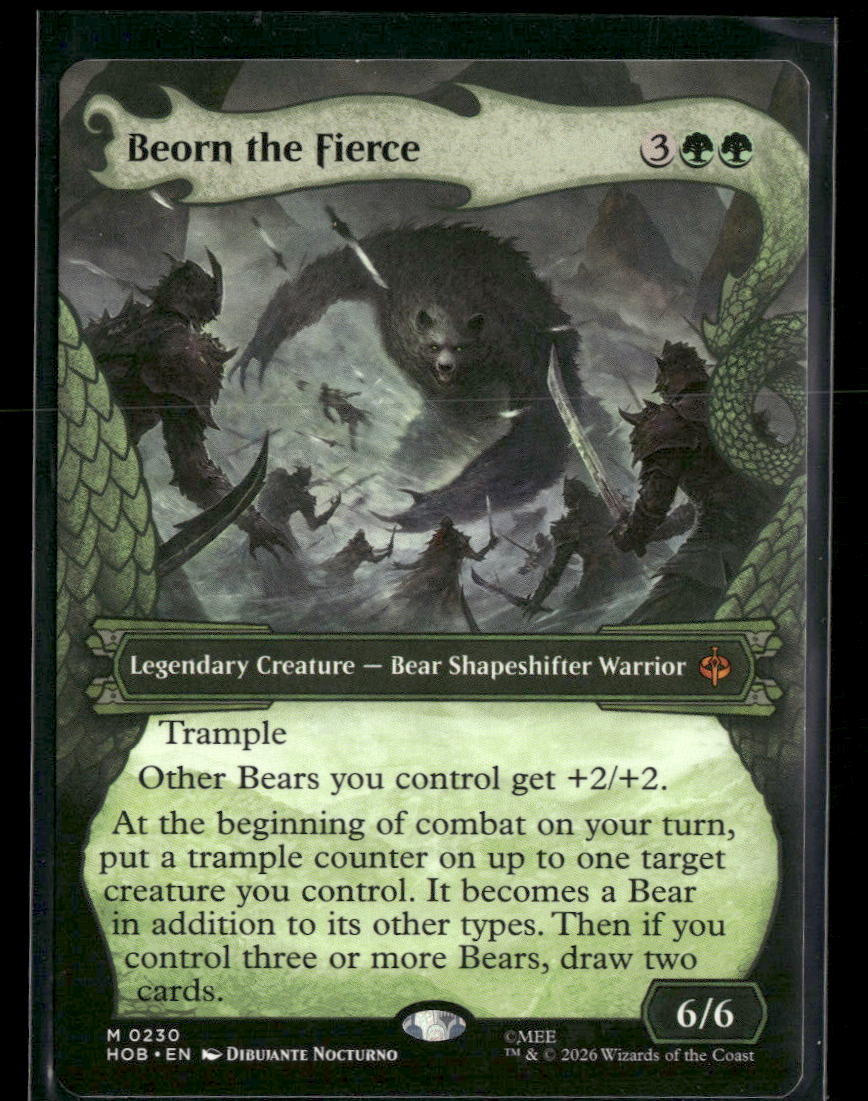 The Hobbit Beorn the Fierce (Showcase) #230