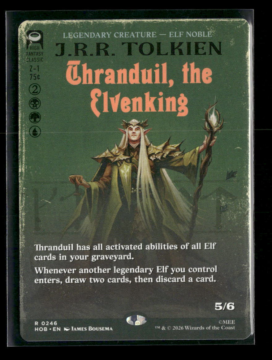 The Hobbit Thranduil, the Elvenking (Borderless) #246
