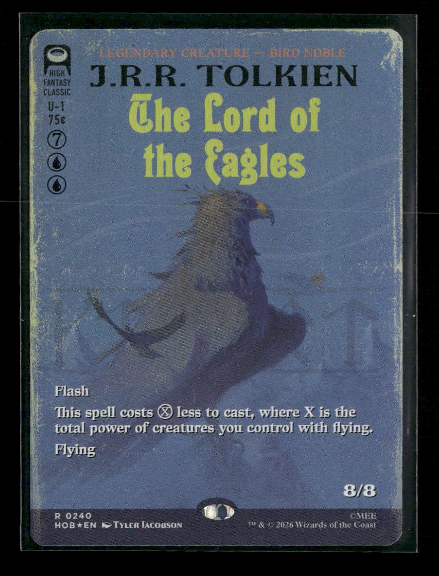 The Hobbit The Lord of the Eagles (Borderless) Foil #240