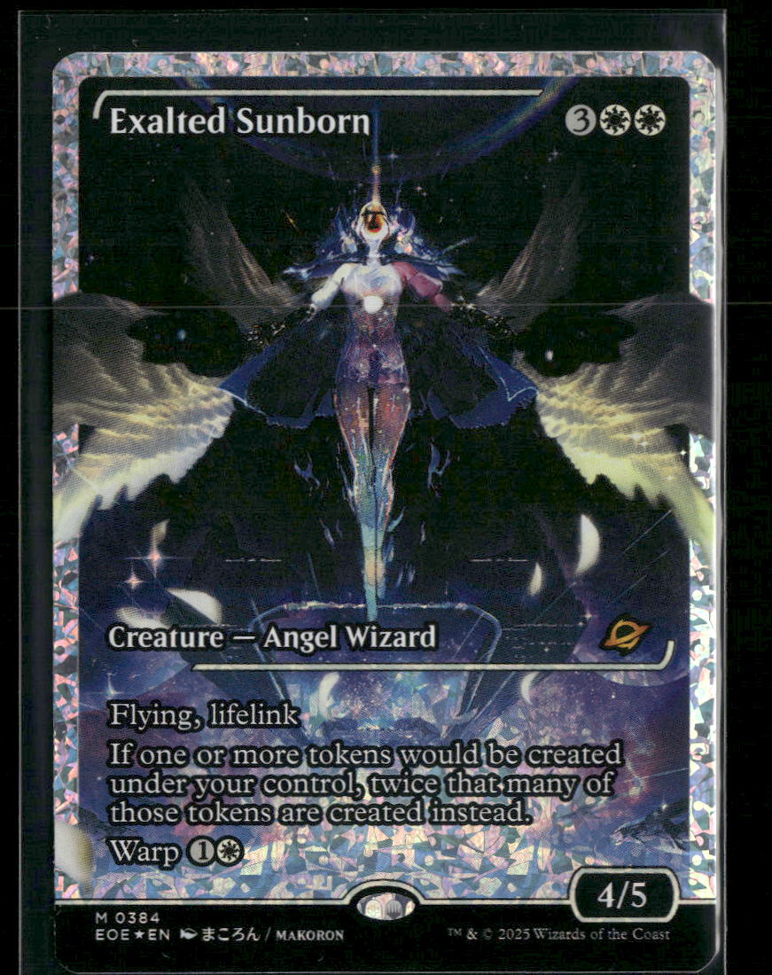 Edge of Eternities Exalted Sunborn (Showcase) (Fracture Foil) #384