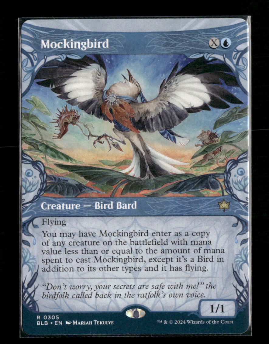 Bloomburrow Mockingbird (Showcase) #305