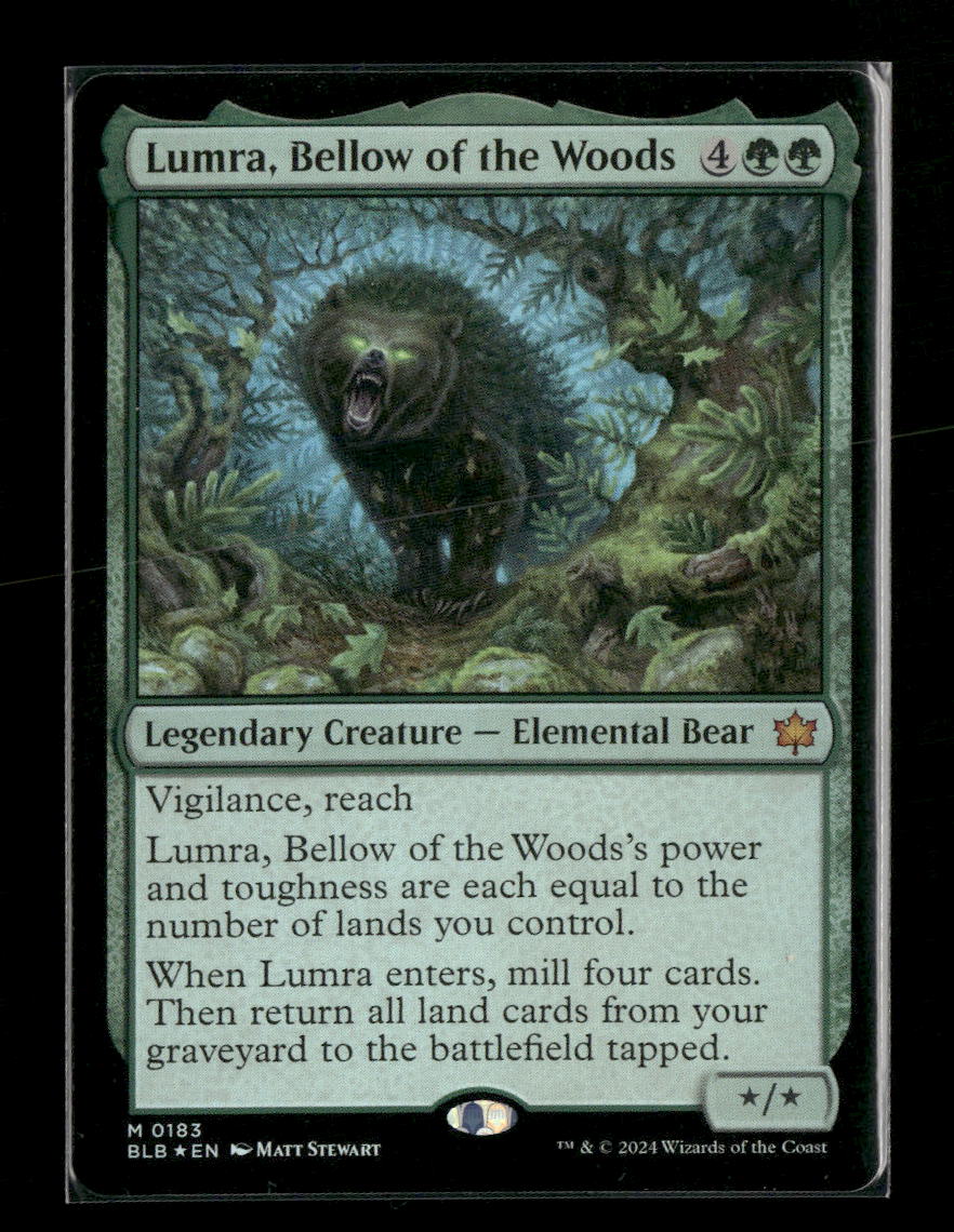 Bloomburrow Lumra, Bellow of the Woods Foil #183