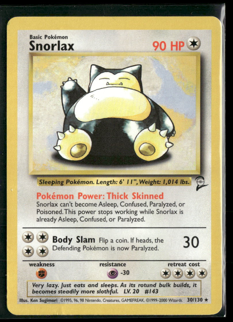 Base Set 2 Snorlax #030/130