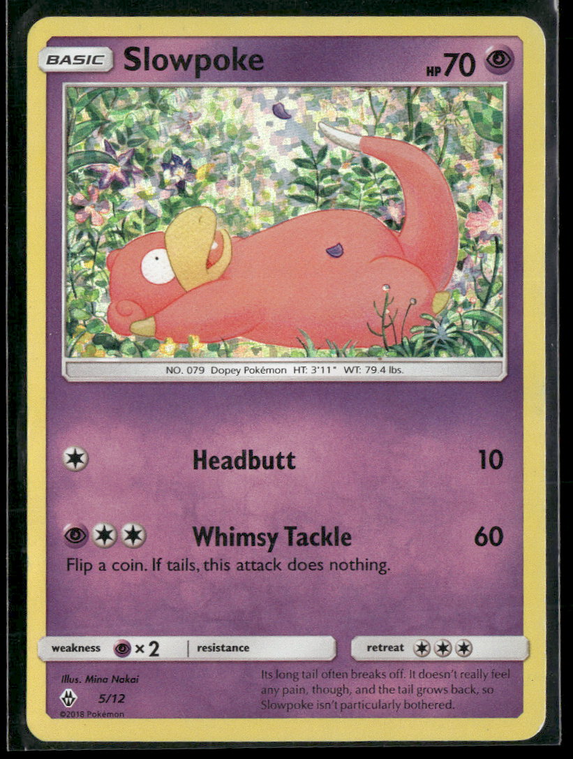McDonald's Promos 2018 Slowpoke #005/012