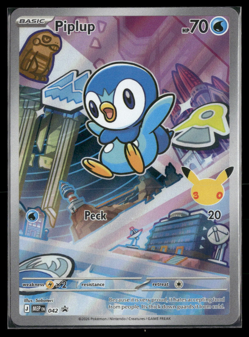 ME: Mega Evolution Promo Piplup #042
