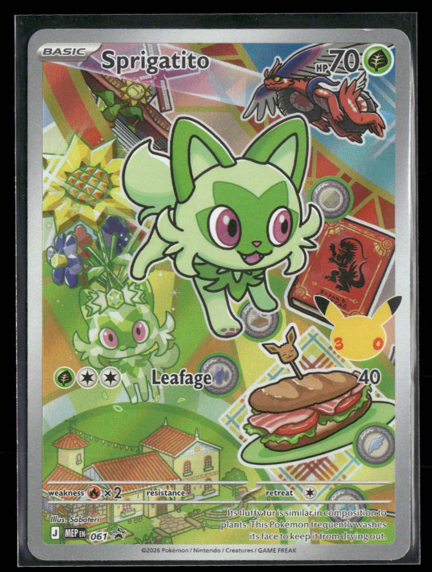 ME: Mega Evolution Promo Sprigatito #061