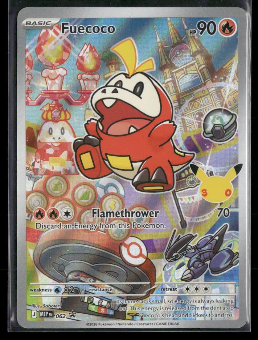 ME: Mega Evolution Promo Fuecoco #062