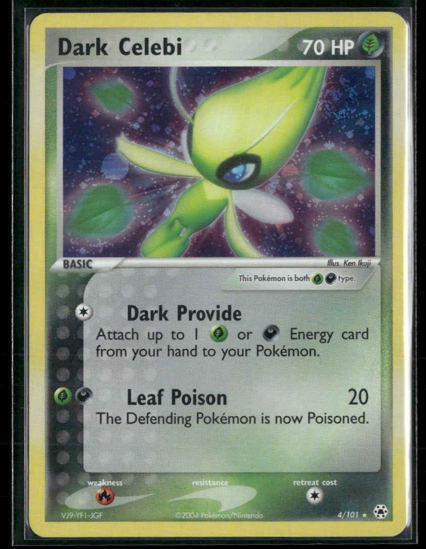 EX Hidden Legends Dark Celebi #4/101