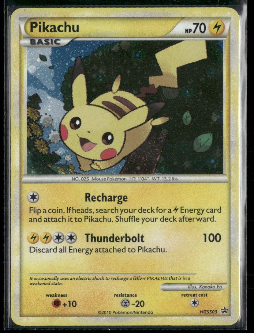 HGSS Promos Pikachu #HGSS03