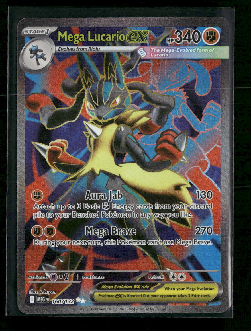 ME01: Mega Evolution Mega Lucario ex #160/132