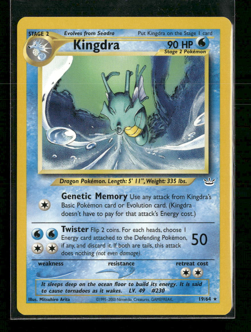 Neo Revelation Kingdra #19/64