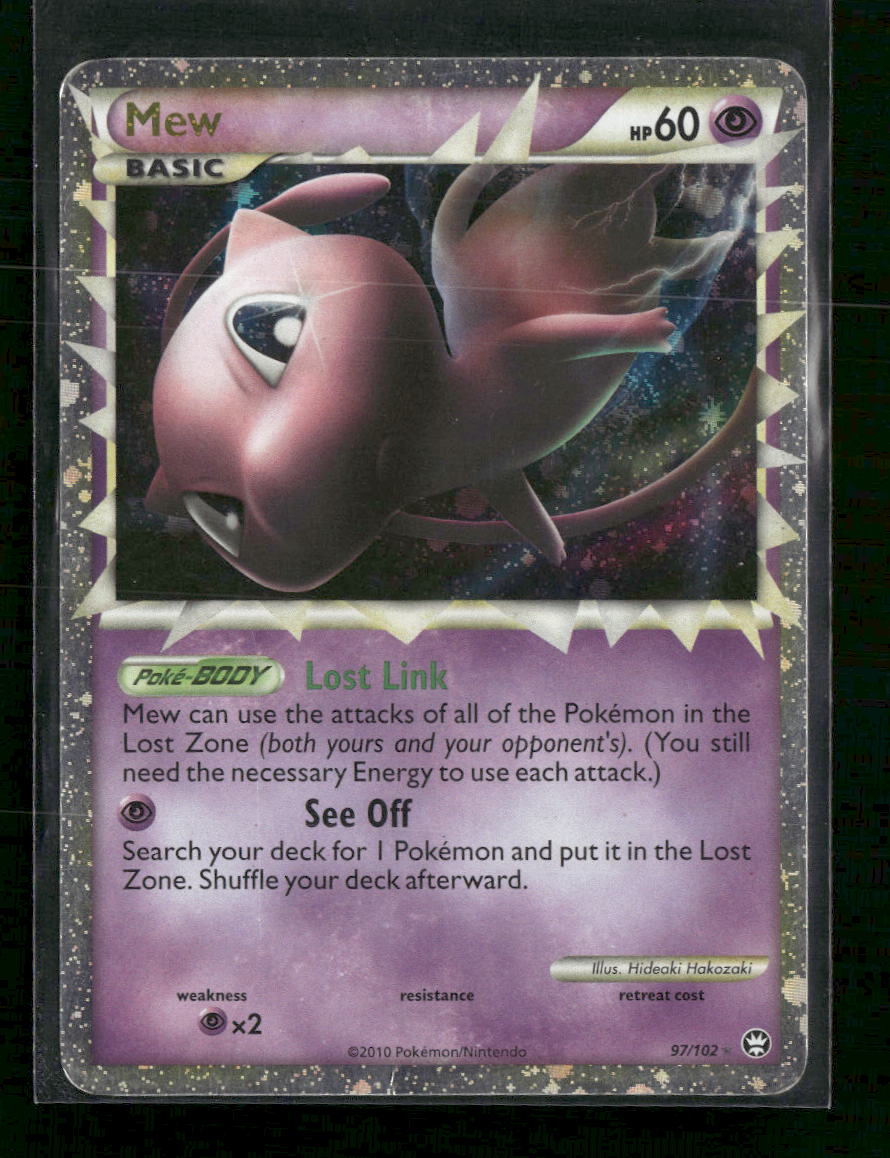 Triumphant Mew (Prime) #97/102 *Small crease on bottom*