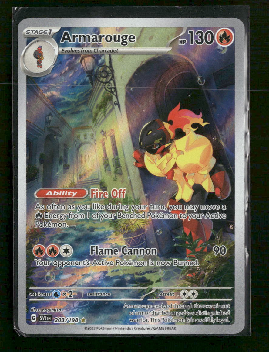 SV01: Scarlet & Violet Base Set Armarouge #203/198