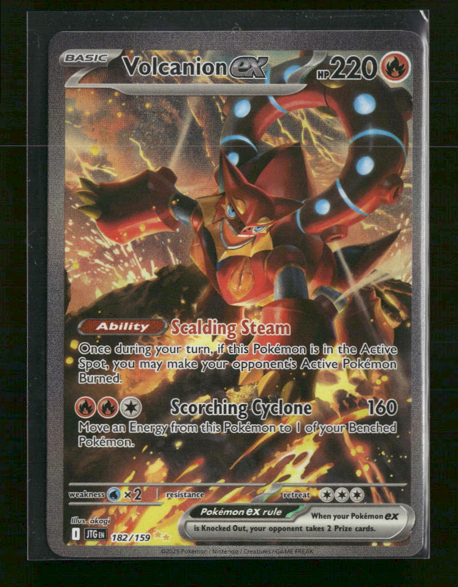 SV09: Journey Together Volcanion ex #182/159