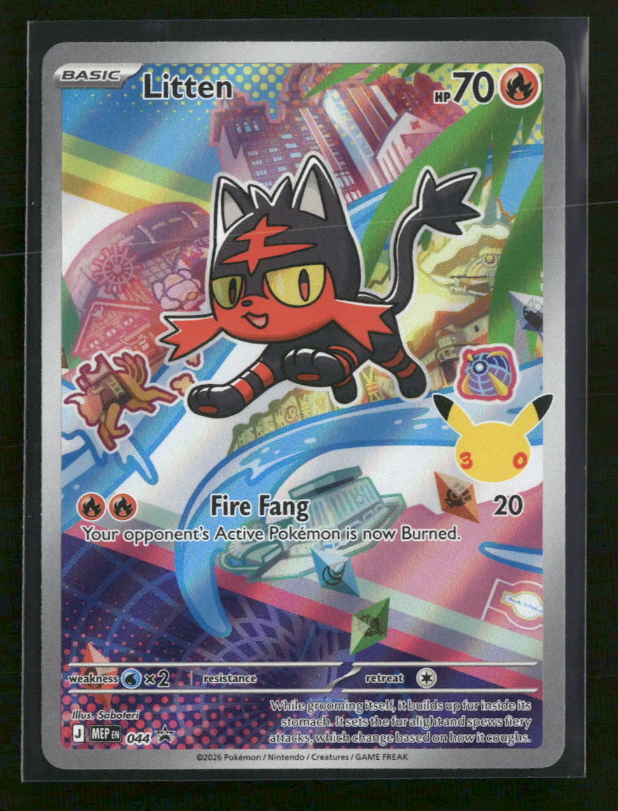 ME: Mega Evolution Promo Litten #044