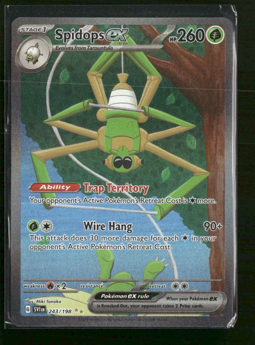 SV01: Scarlet & Violet Base Set Spidops ex #243/198