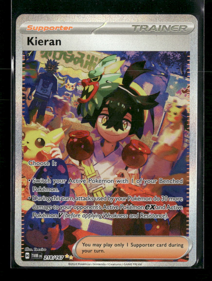 SV06: Twilight Masquerade Kieran #218/167