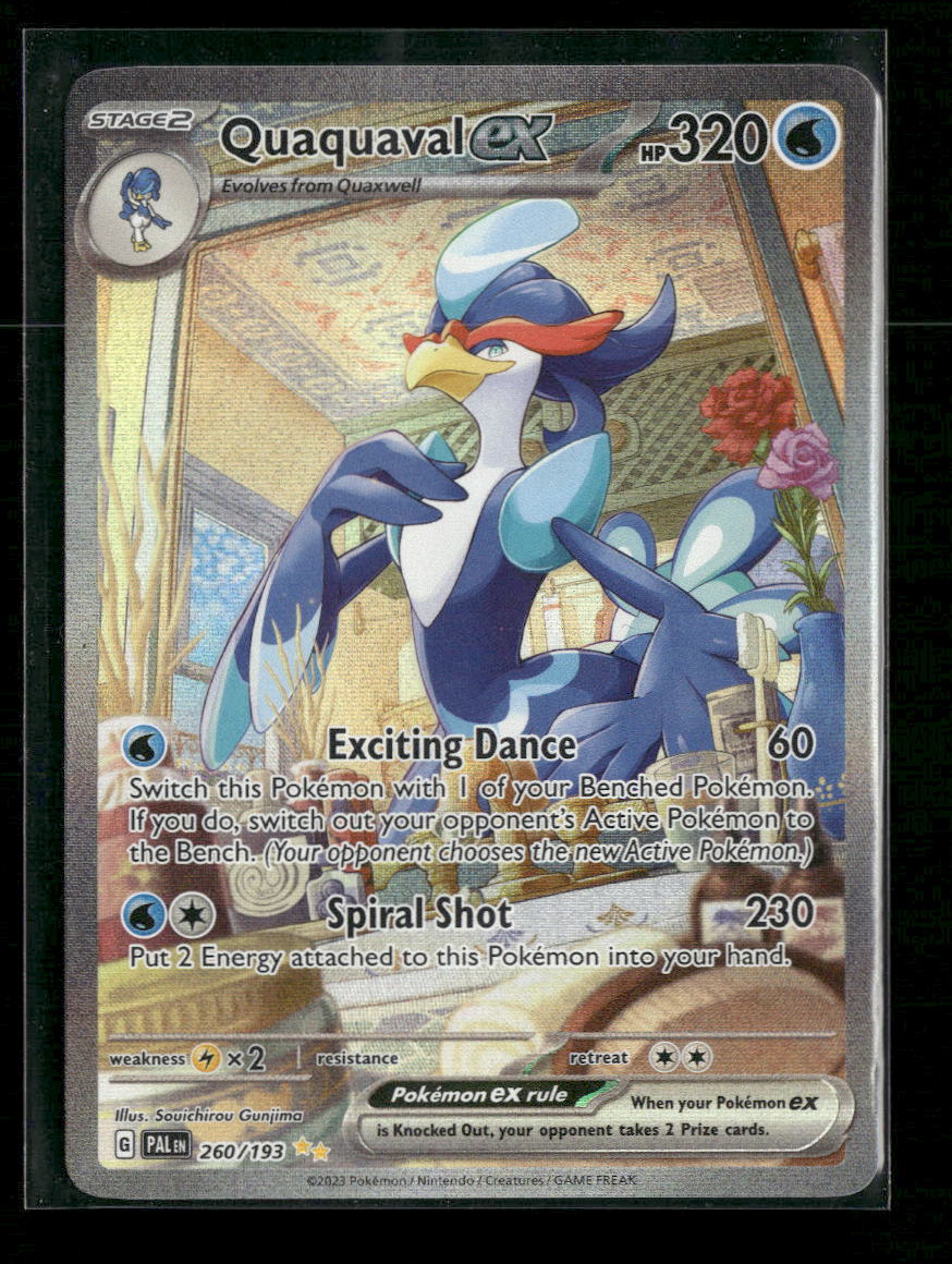 SV02: Paldea Evolved Quaquaval ex #260/193