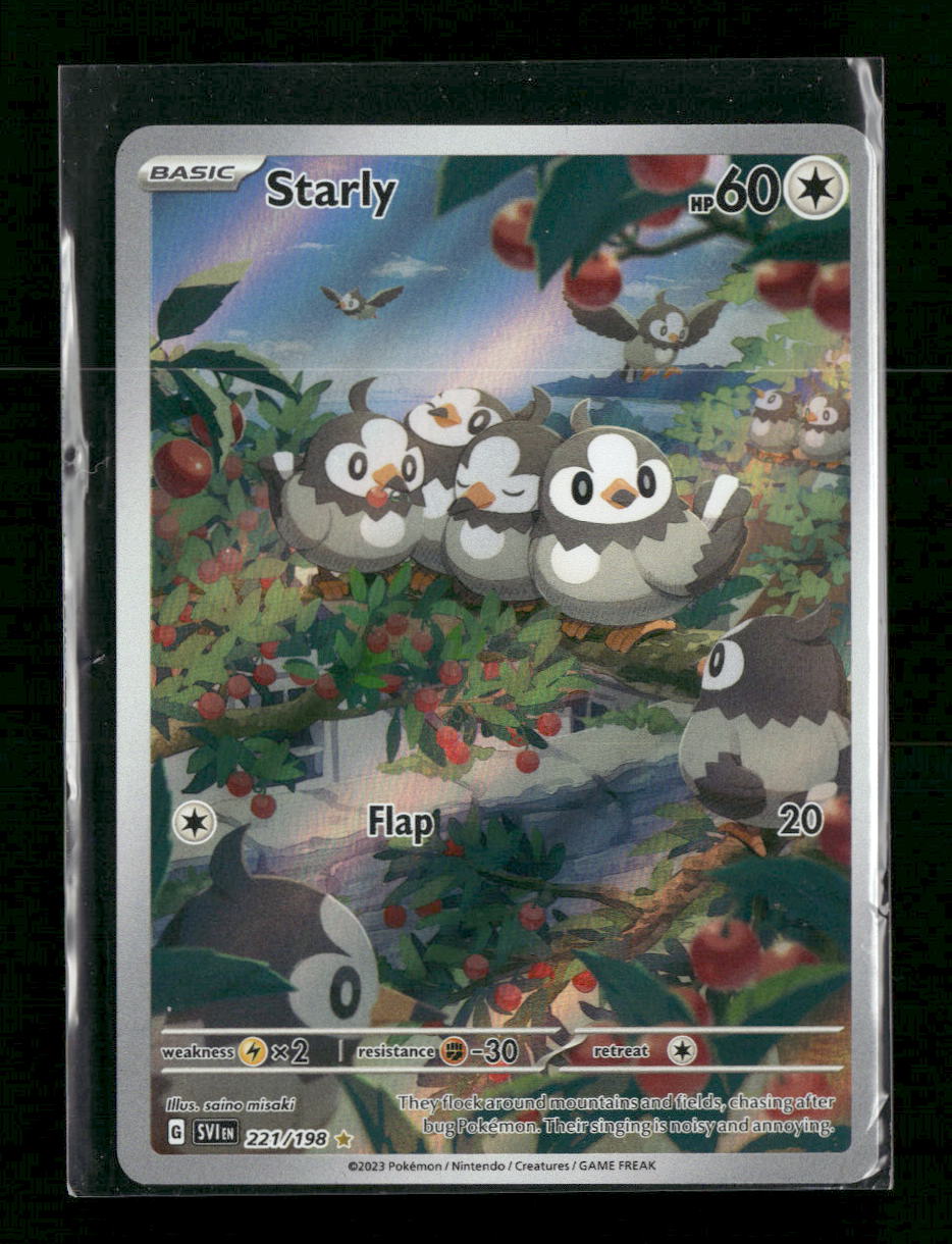SV01: Scarlet & Violet Base Set Starly #221/198